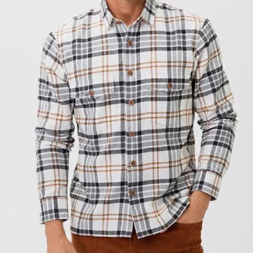 Brax Men’s Kay Flannel Overshirt